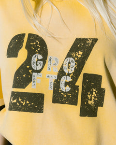 GROCERY X FOOTLOOSE TYCOON TOGETHER WE STRONG WASHED TEE/ YELLOW