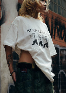 FTC KEEP ROLLING T-SHIRT
WHITE / BLACK
