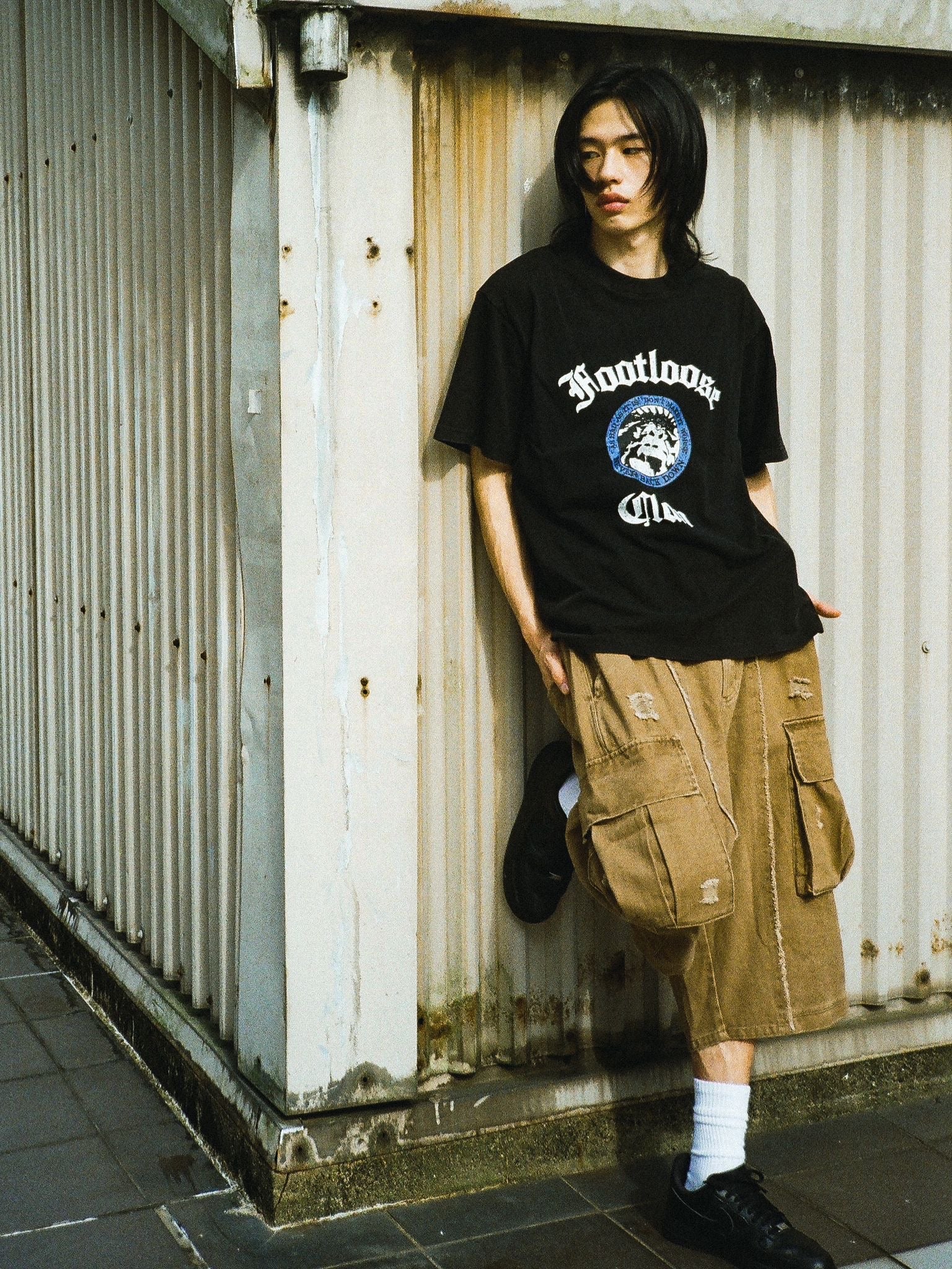 FOOTLOOSE CLAN WASHED T-SHIRT
WASHED BLACK