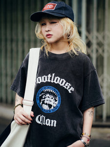FOOTLOOSE CLAN WASHED T-SHIRT
WASHED BLACK