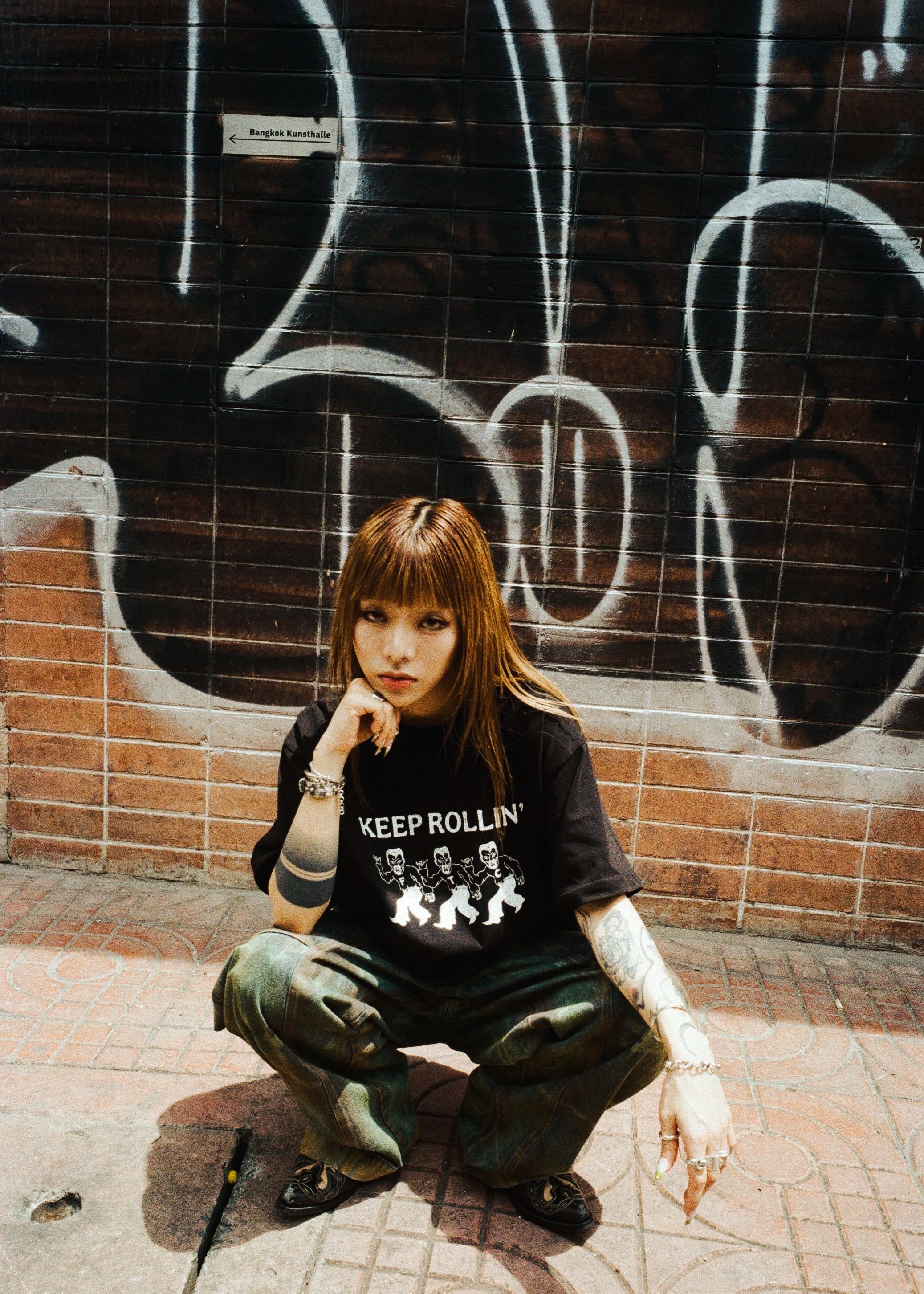 FTC KEEP ROLLING T-SHIRT
WHITE / BLACK