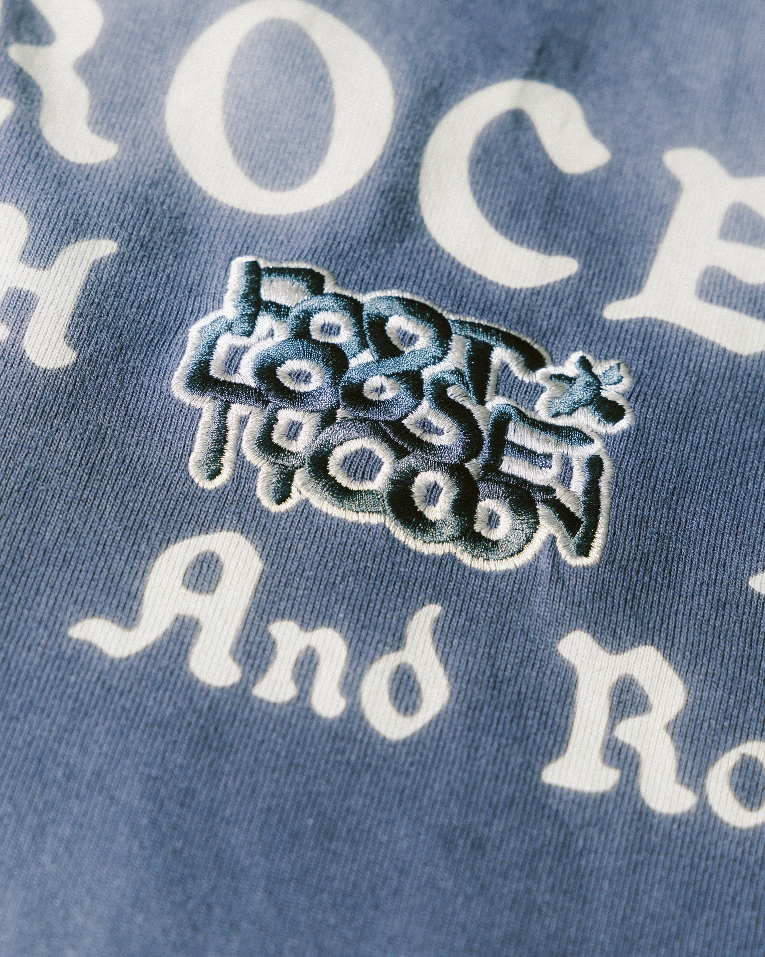 GROCERY X FOOTLOOSE TYCOON BORN & RAISED WASHED INVOICE TEE/ FADED PURPLE