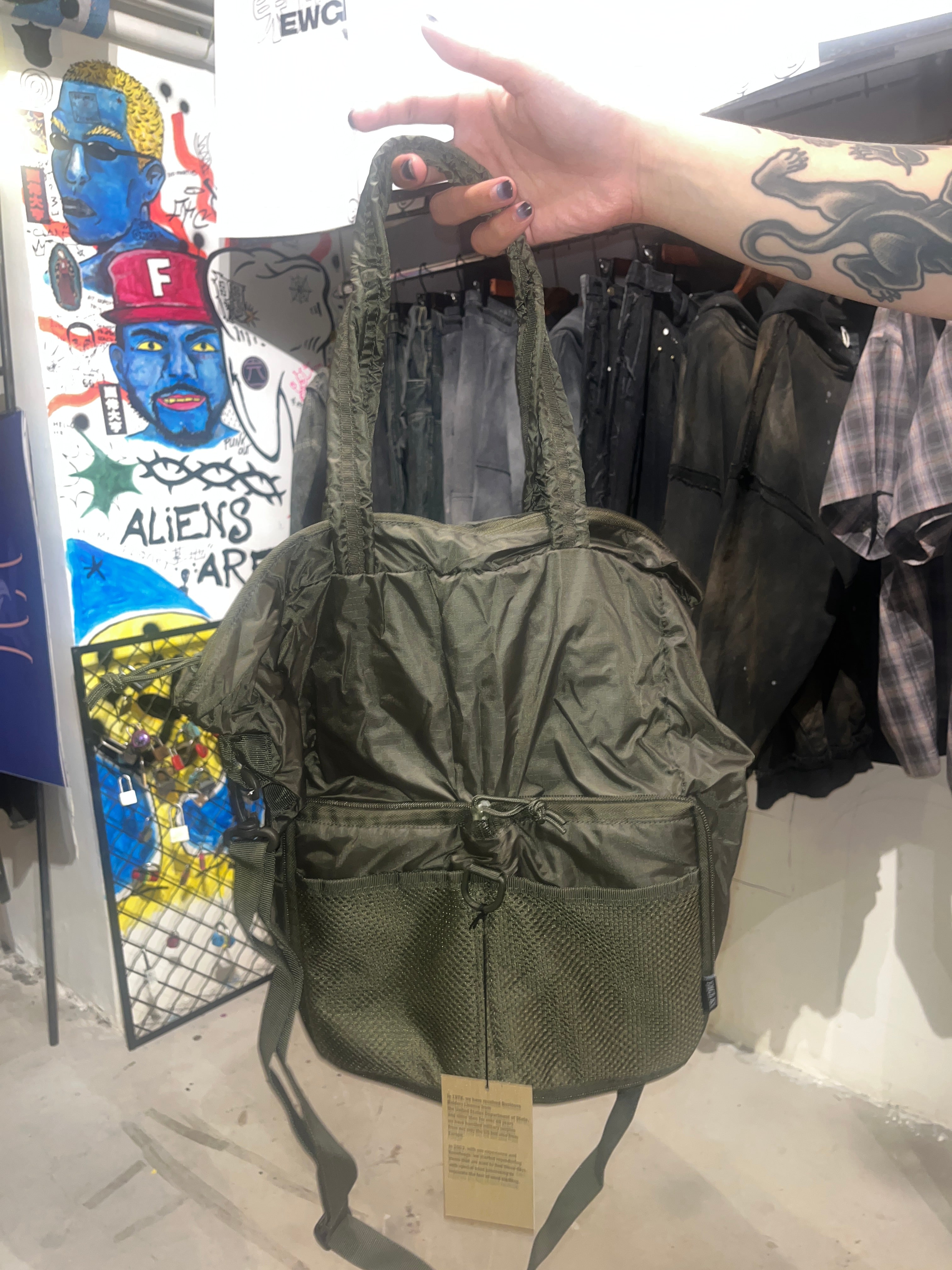 PUCKERING 2Way Shoulder Bag