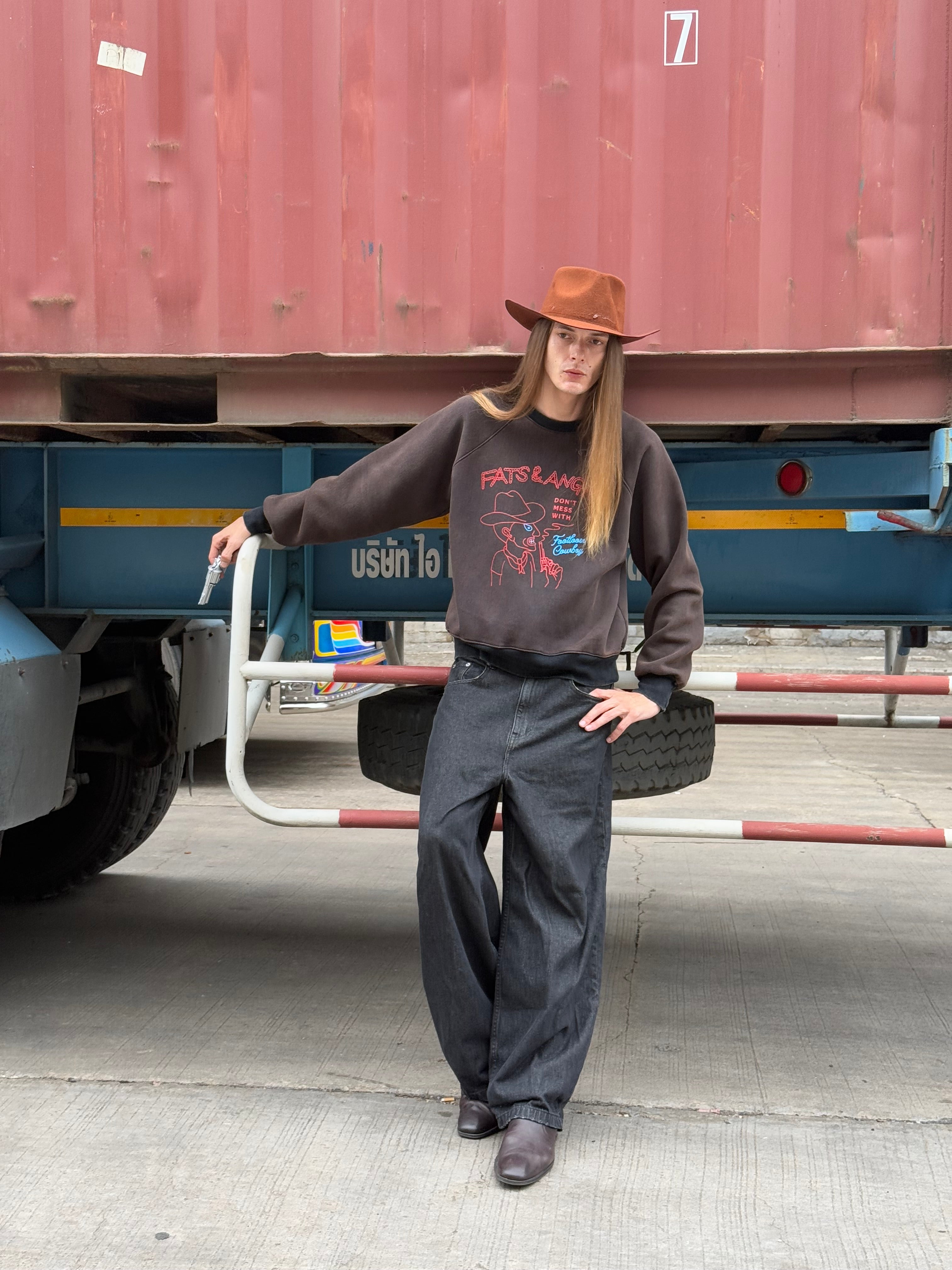 Footloose Cowboy Washed Sweater