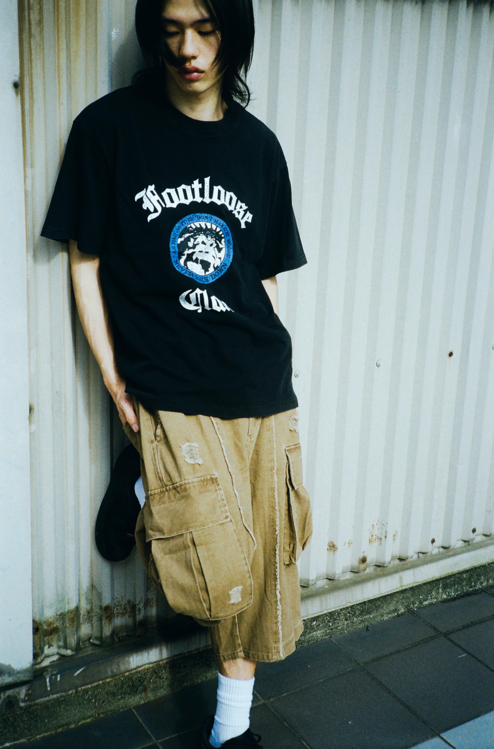 FOOTLOOSE CLAN WASHED T-SHIRT
WASHED BLACK