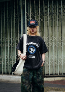 FOOTLOOSE CLAN WASHED T-SHIRT
WASHED BLACK