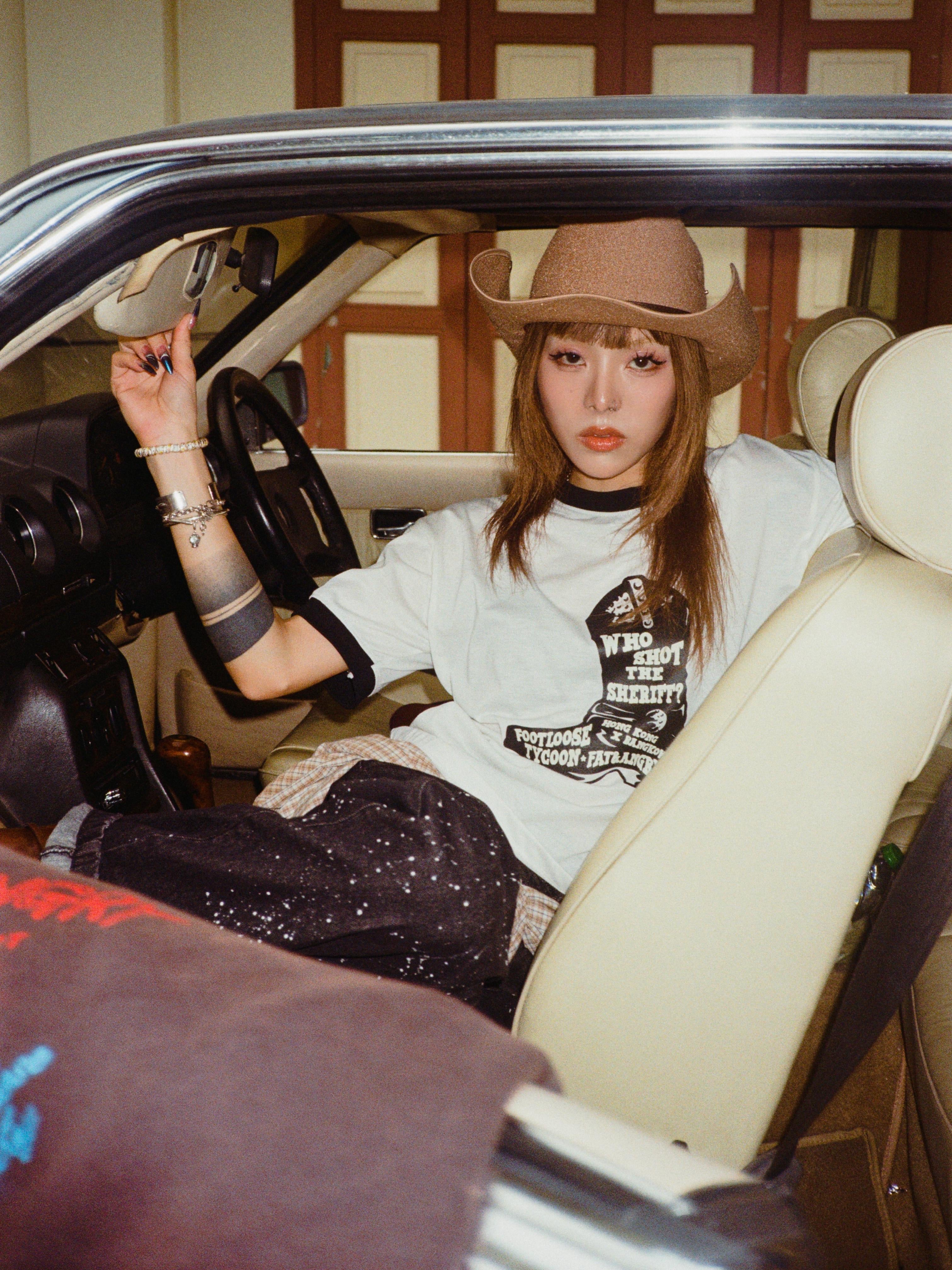 FATS AND ANGRY X FOOTLOOSE TYCOON Boots Logo Ringer Tee