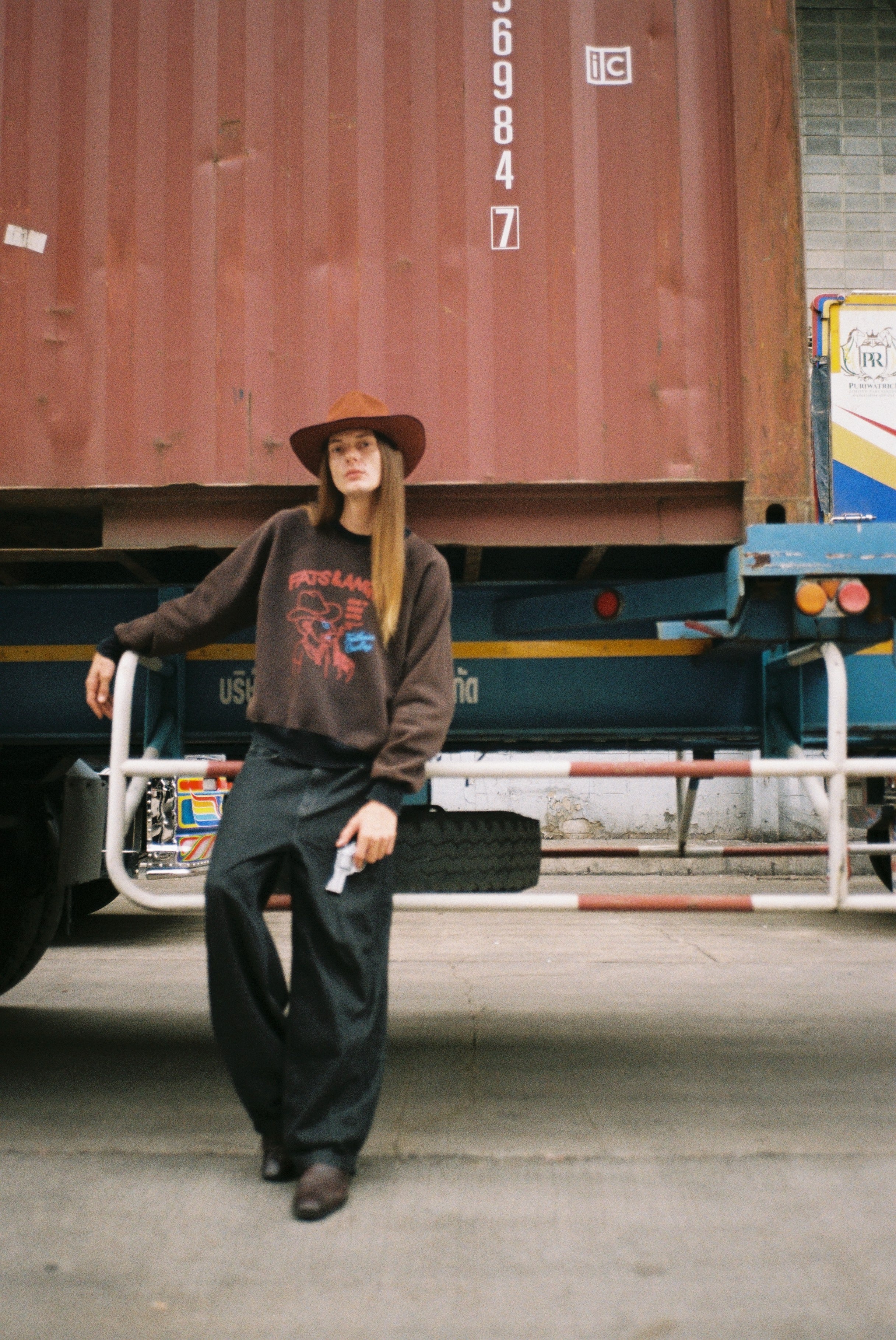Footloose Cowboy Washed Sweater