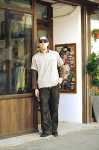 Retro Dirty Double Knee Footloose Tycoon Pant