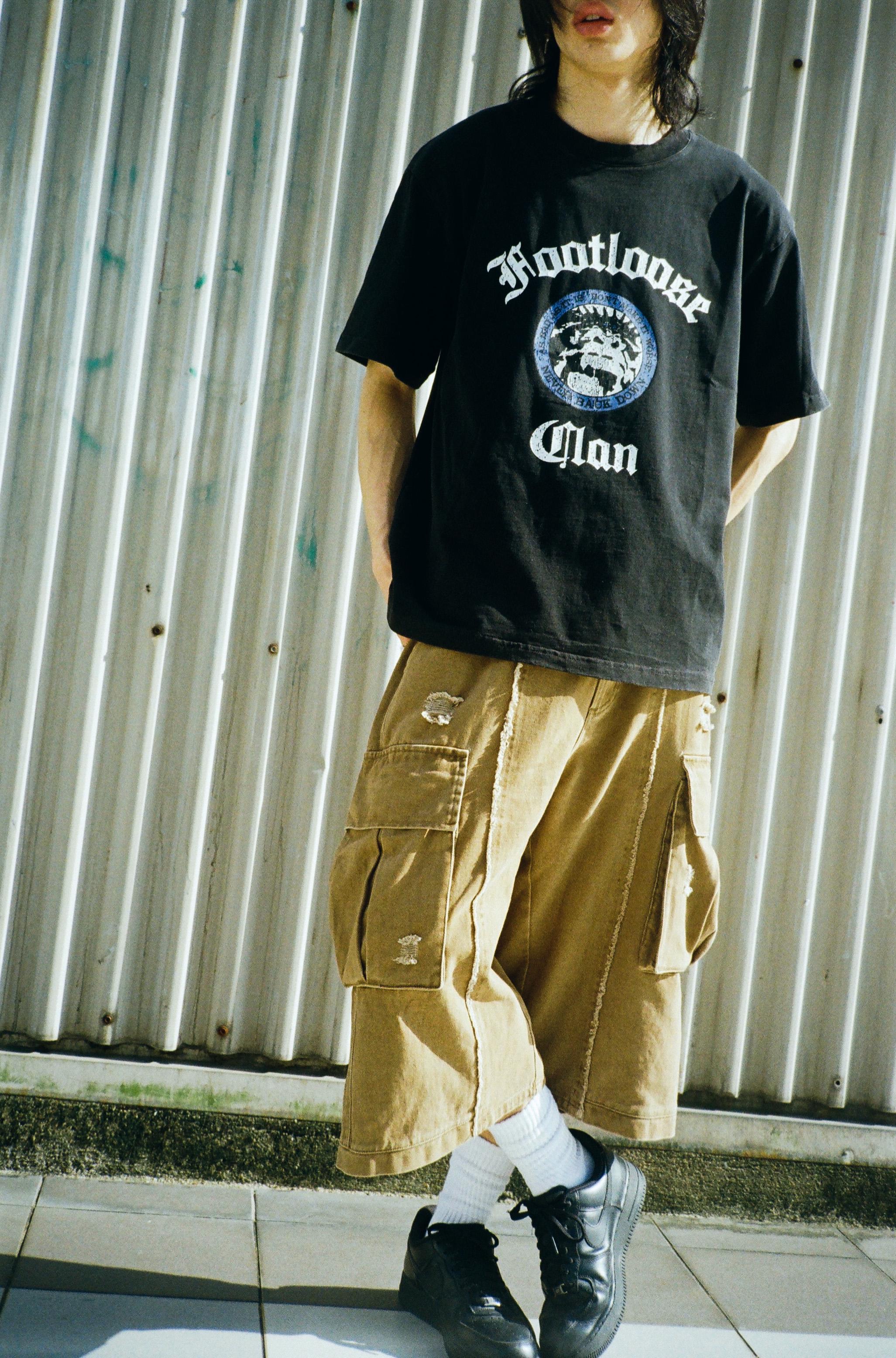 Footloose Tycoon Raw Cropped Pant /Khaki Brown