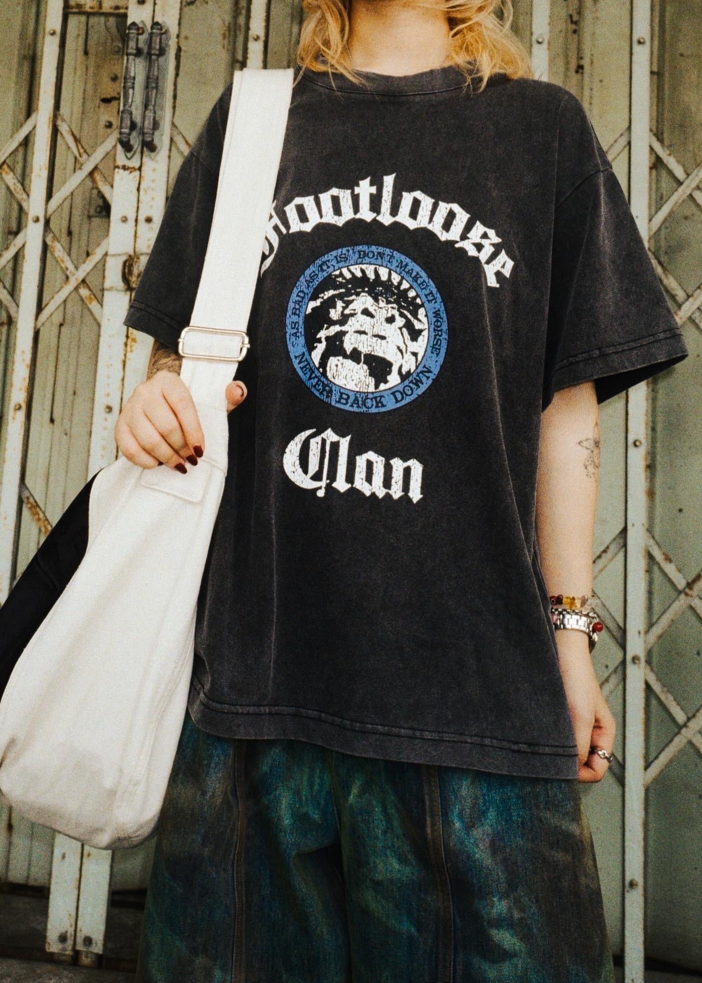 FOOTLOOSE CLAN WASHED T-SHIRT
WASHED BLACK