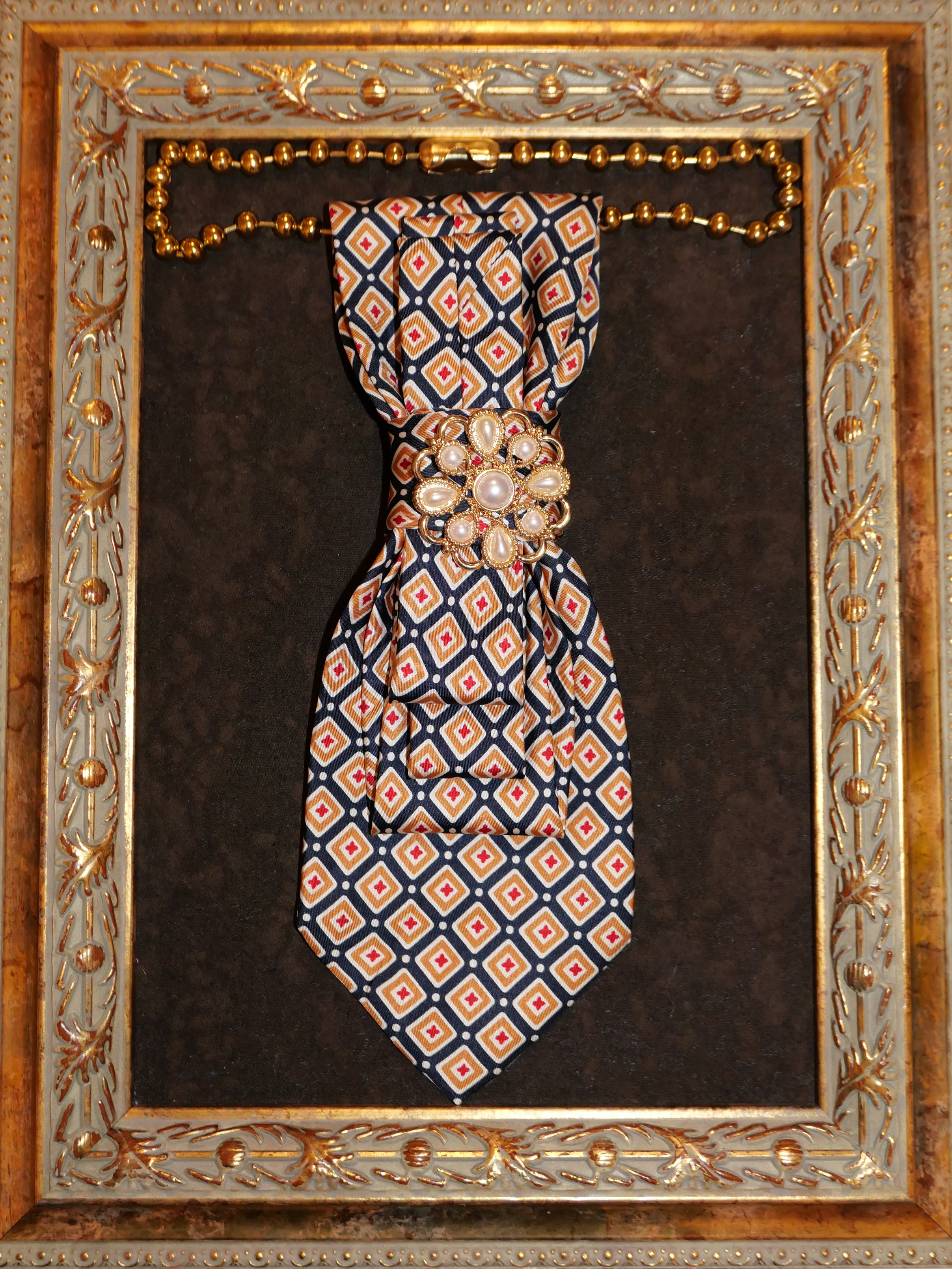 Fierce 1 of 1 Remake Vintage Designer Tie 3.0