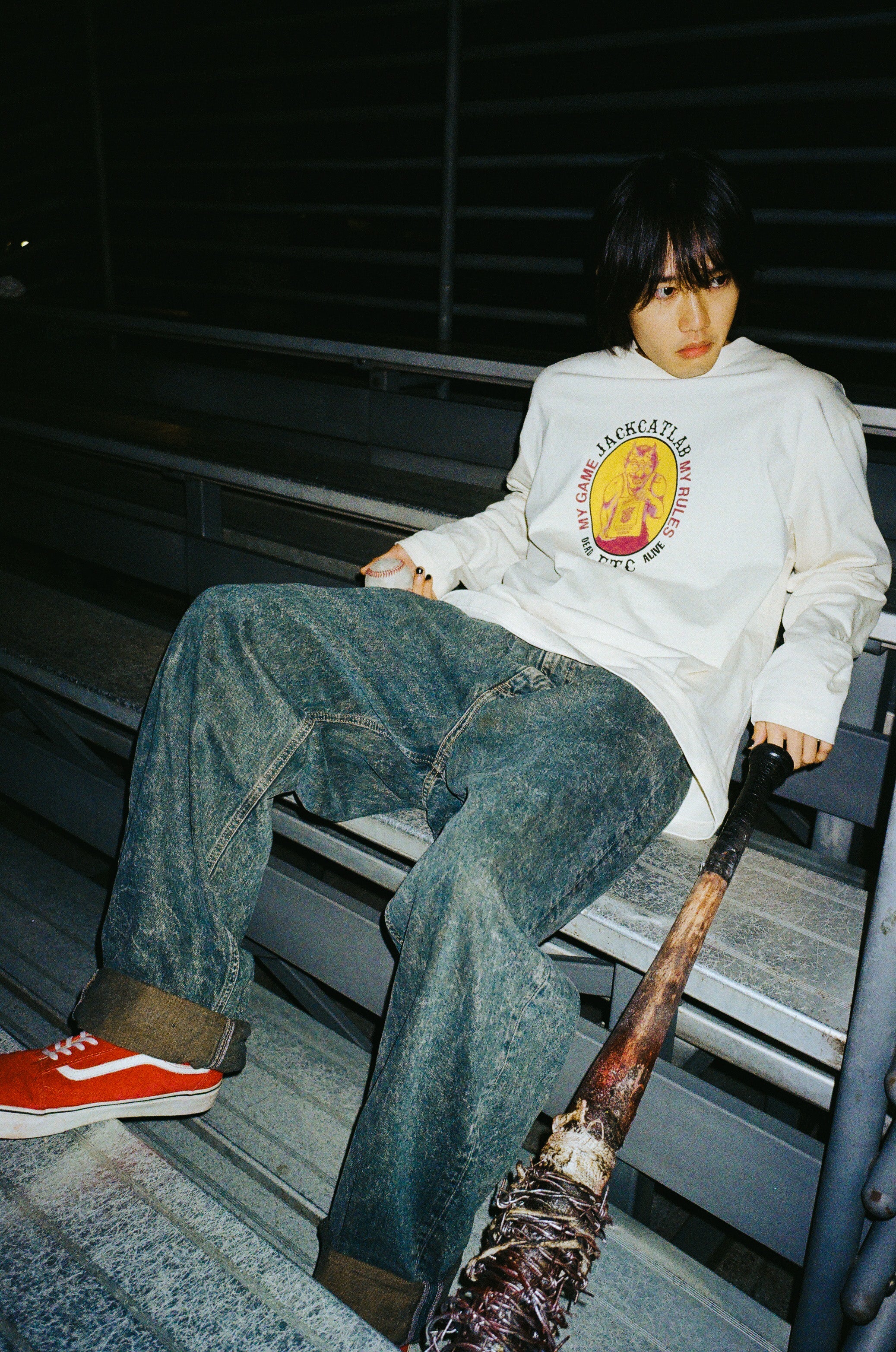 Jackcatlab X Footloose Tycoon Wanted Warrant Long Tee