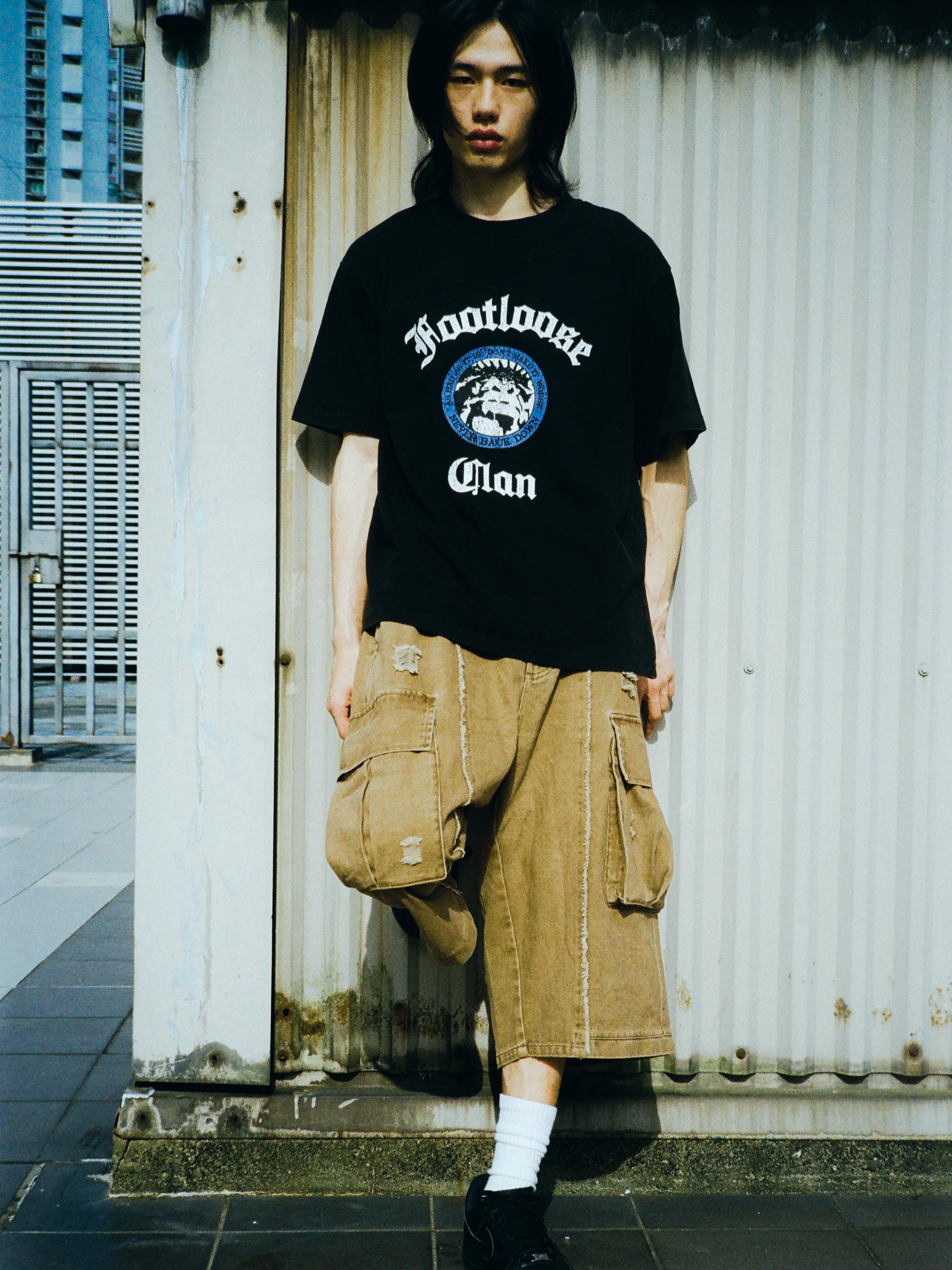 Footloose Tycoon Raw Cropped Pant /Khaki Brown