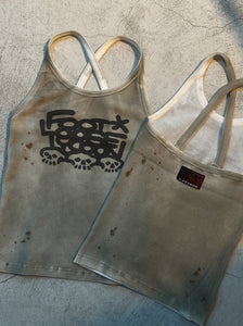 FOOTLOOSE TYCOON SKULL TANK TOP/One Size