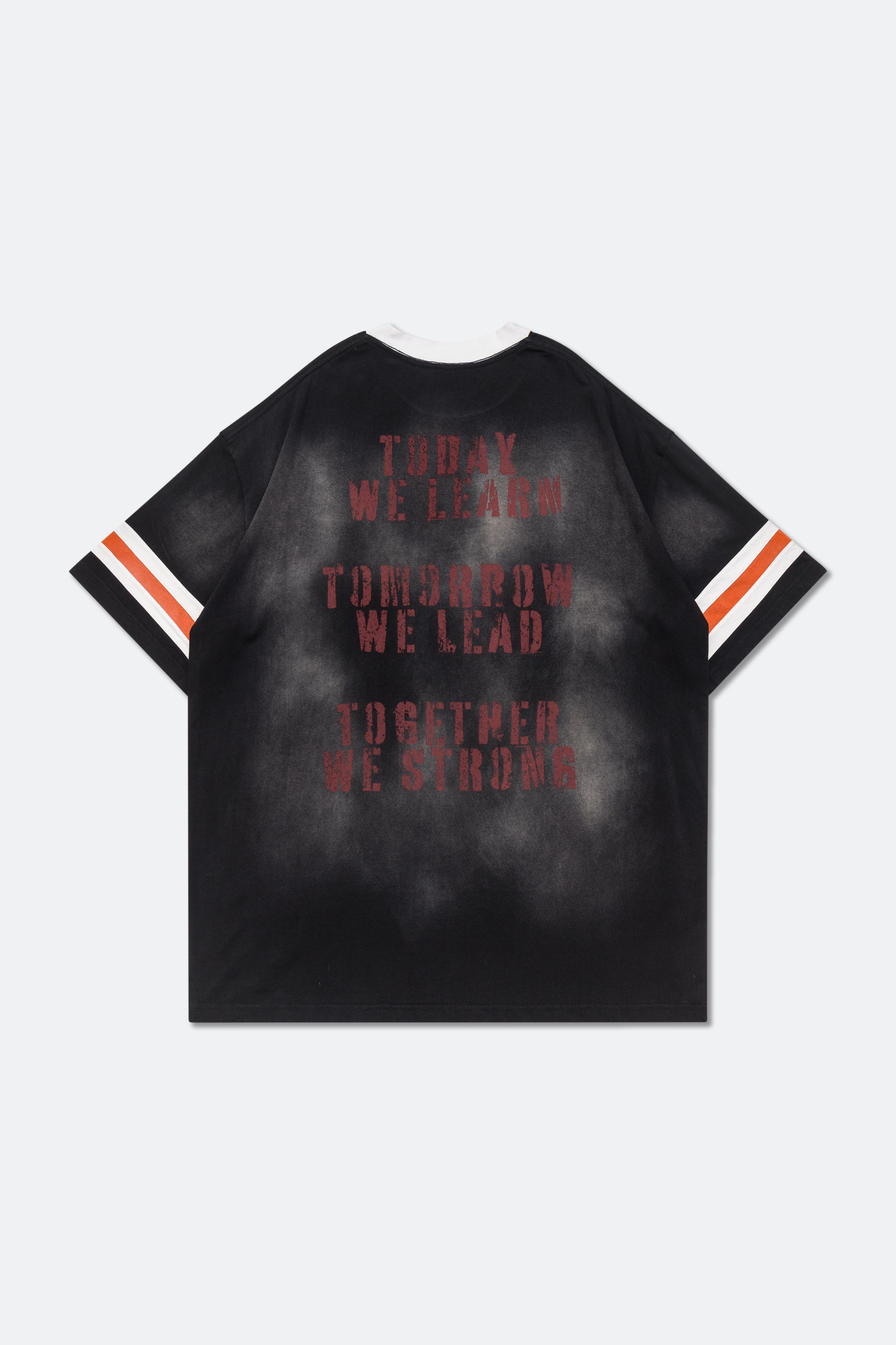 GROCERY X FOOTLOOSE TYCOON TOGETHER WE STRONG WASHED TEE/ BLACK