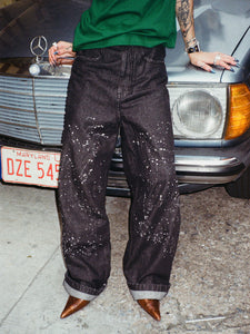 FAA Painter Crossed Pistol Black Jeans