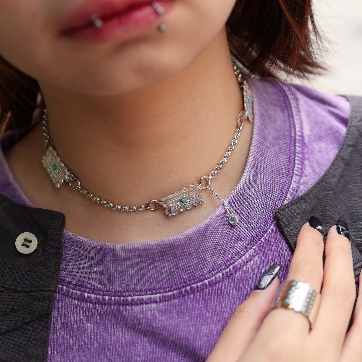 Drawneilomei - TAG choker – Footloose Tycoon