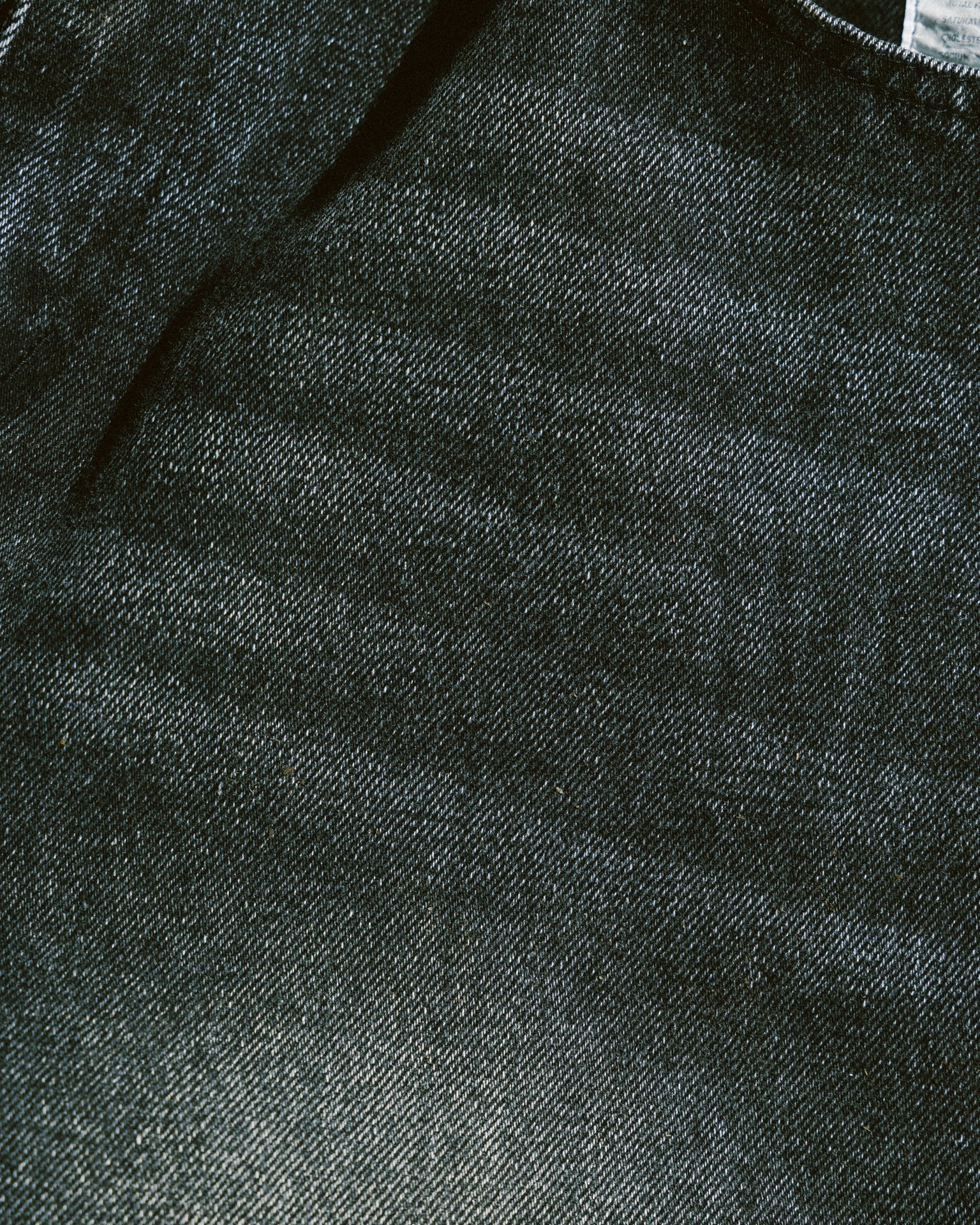 GROCERY X FOOTLOOSE TYCOON OVERSIZED WASHED DENIM SHORTS/ AGED BLACK
