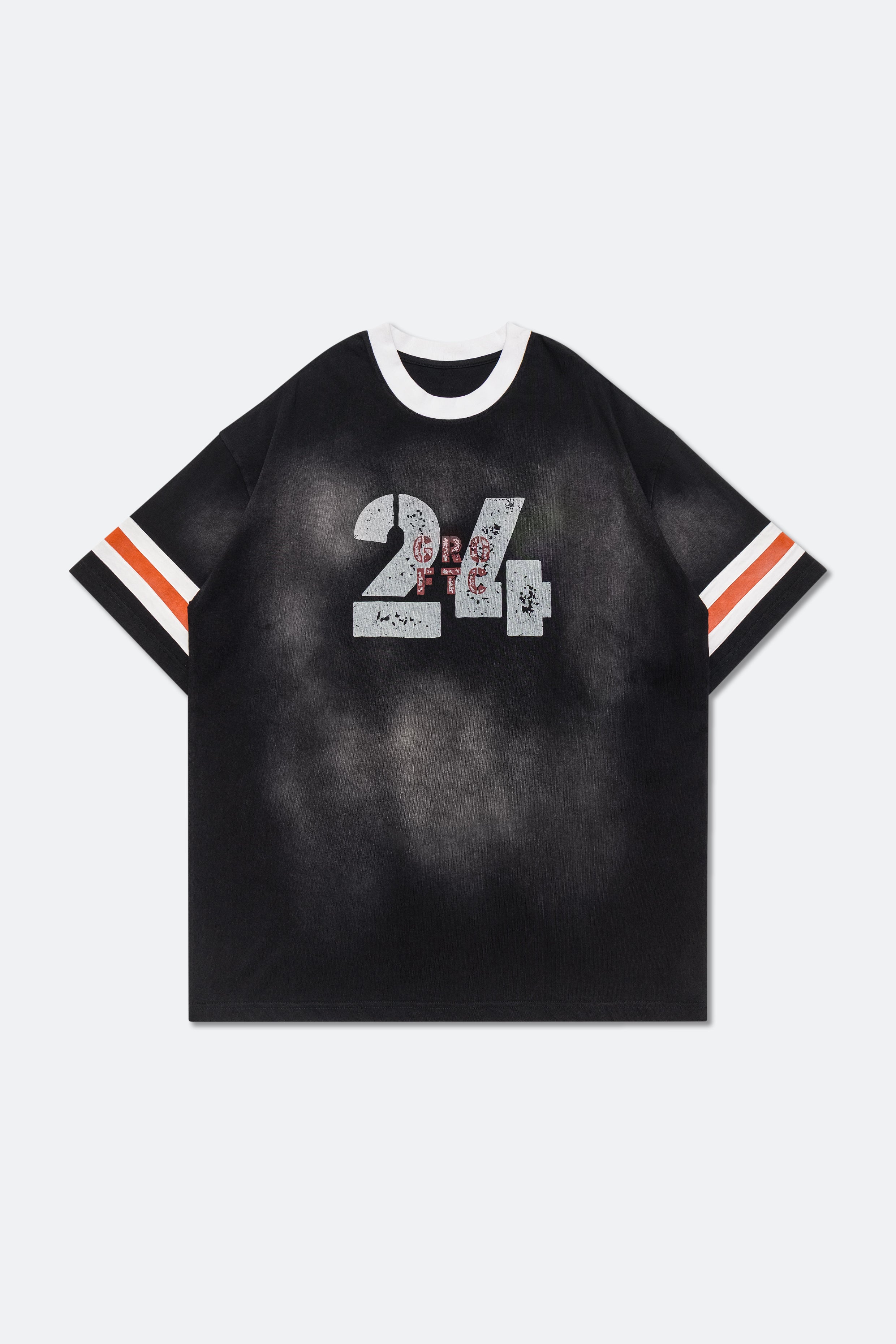 GROCERY X FOOTLOOSE TYCOON TOGETHER WE STRONG WASHED TEE/ BLACK