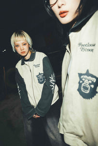 F.T.C 2nd Embroidered Jacket
Washed Beige / Washed Light Black