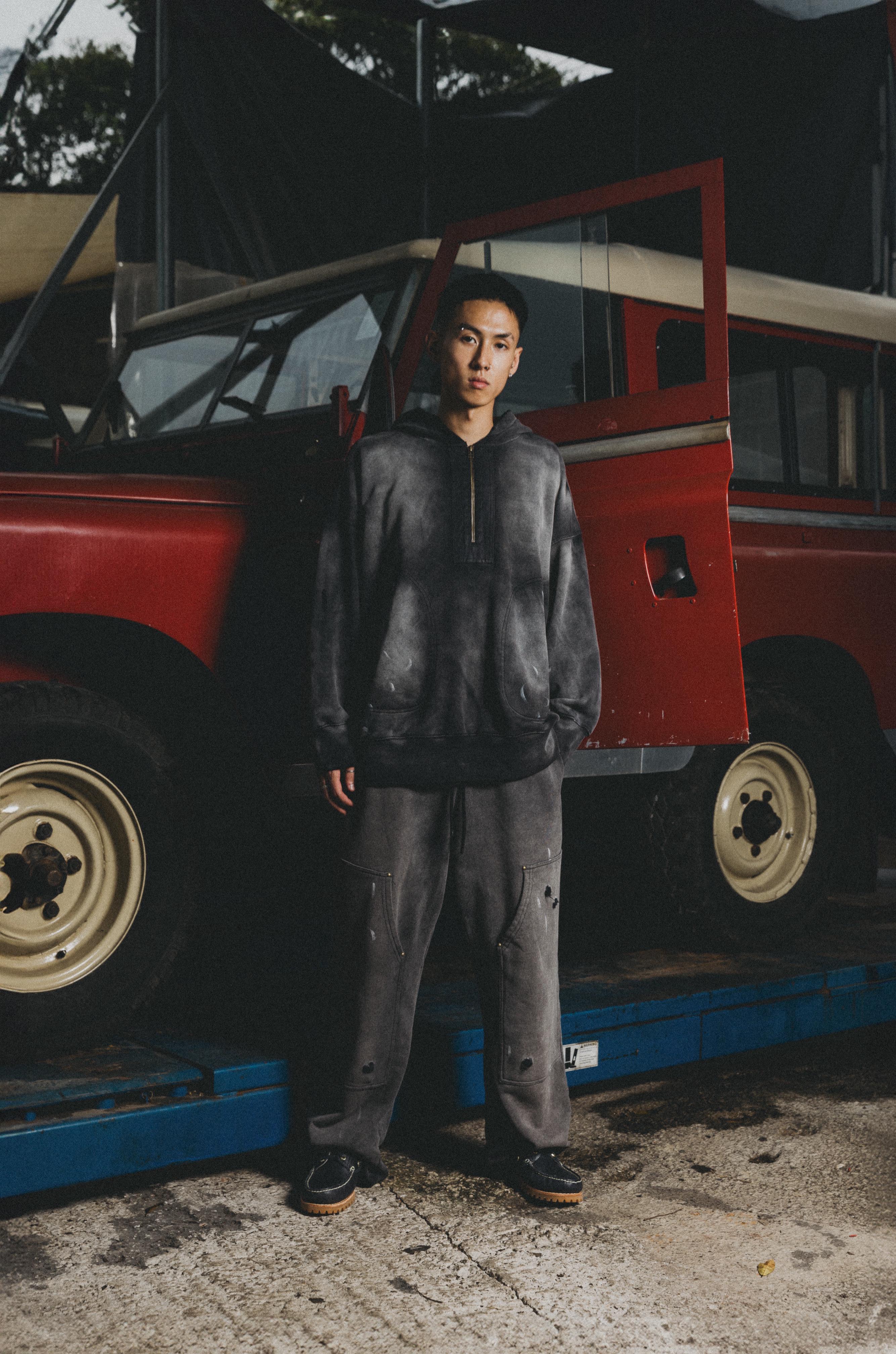 FTC Double Knees Heavy Washed Sweat Pant